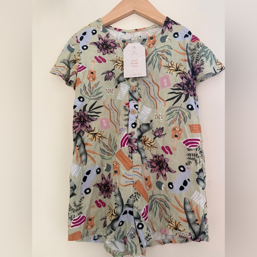 Bugbee tropical fun romper